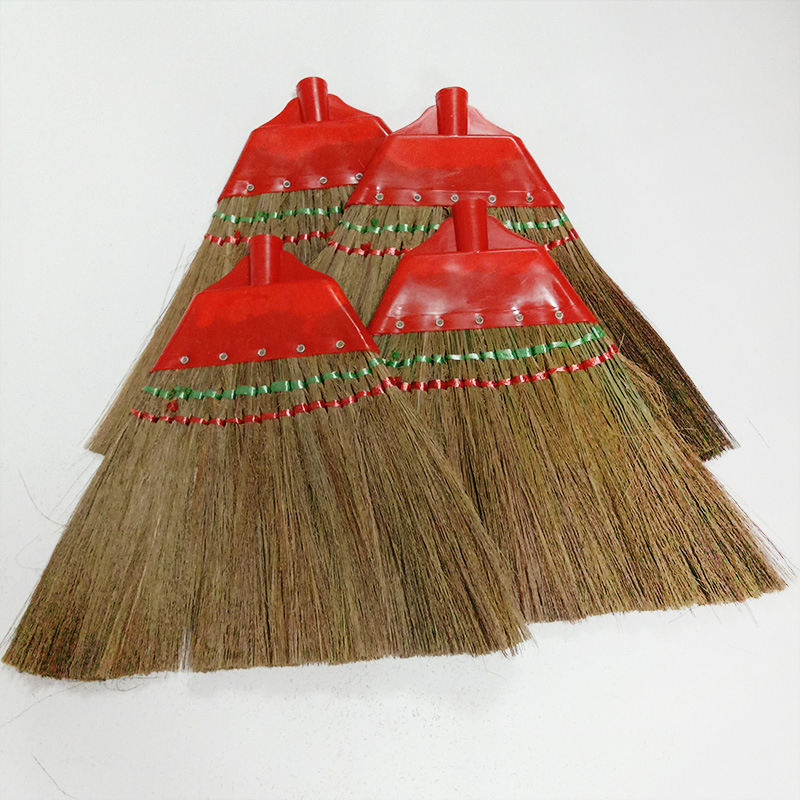 Hot Sale Household Roof Dust Removal Broom Fan-Shaped Broom Head