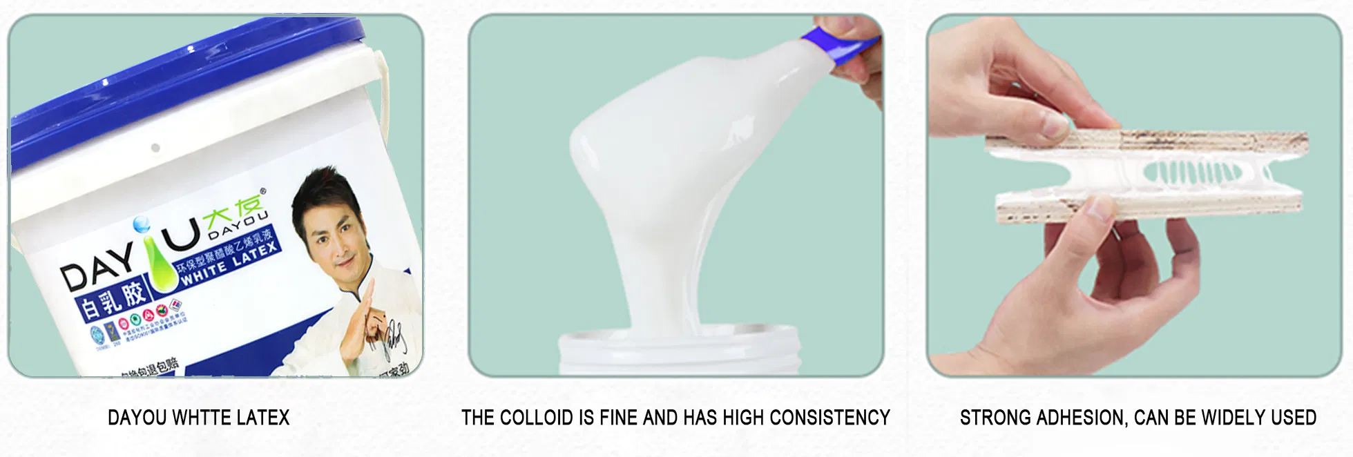 Mainly Used for Furniture Assembling The Largest and Oldest Water-Soluble Adhesives