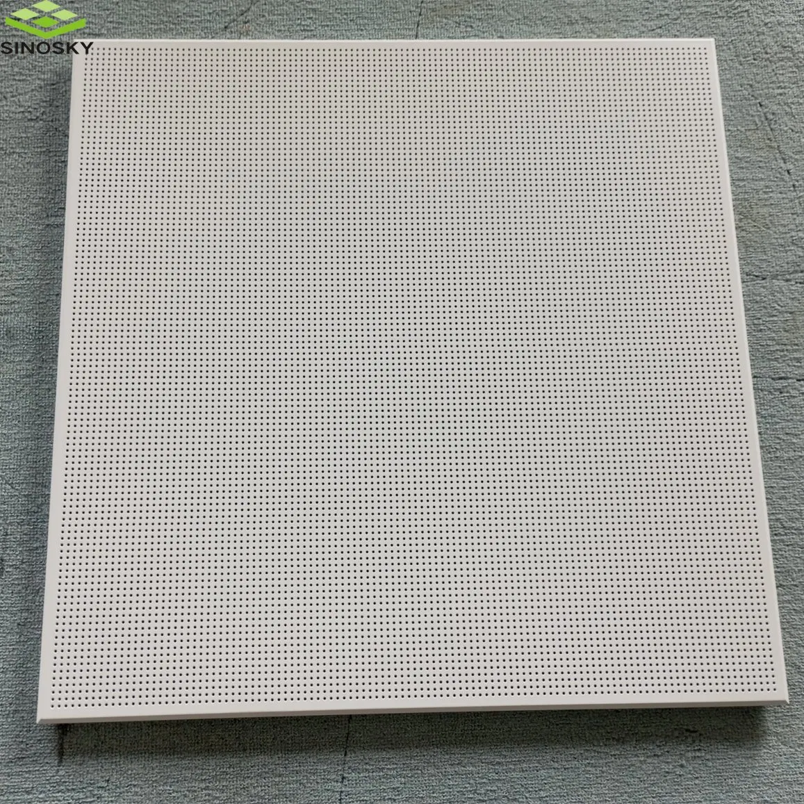 Soundproof Perforated Aluminum Ceiling Tile for Multimedia Classroom/Logistics Center