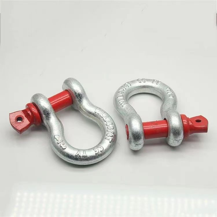 Hot Sale D Shape Industrial 36*24*12cm China 3/4 Shackles Tri-Circle Long Shackle