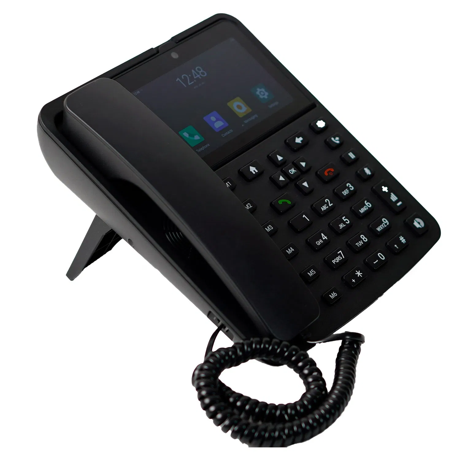SIM Card Desk Telephone with WiFi Hotspot and SMS Redial Feature