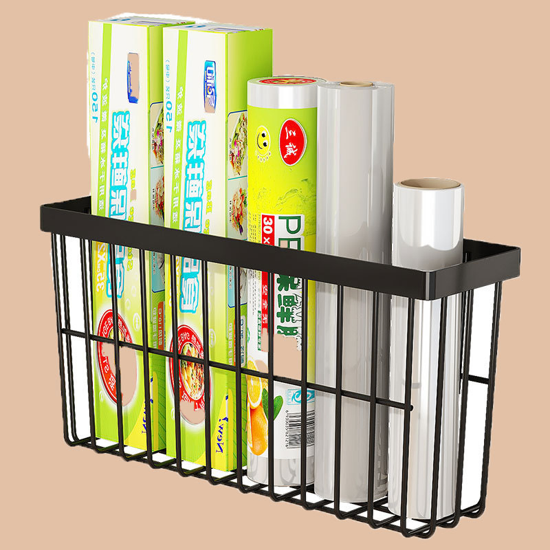 Wholesale Price Kitchen Household Multifunctional Large Capacity Side Storage Basket Refrigerator Rack