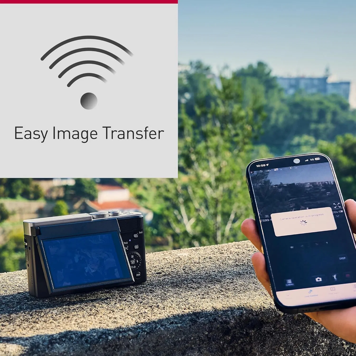 Hot-Selling Zs99 Point and Shoot Camera, Compact Camera for Travel