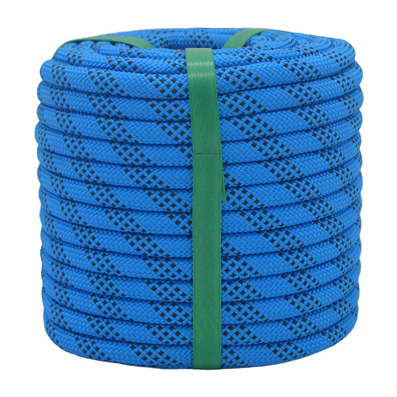 Веревка страховочная 8-18 мм высокопрочная для скалолазания