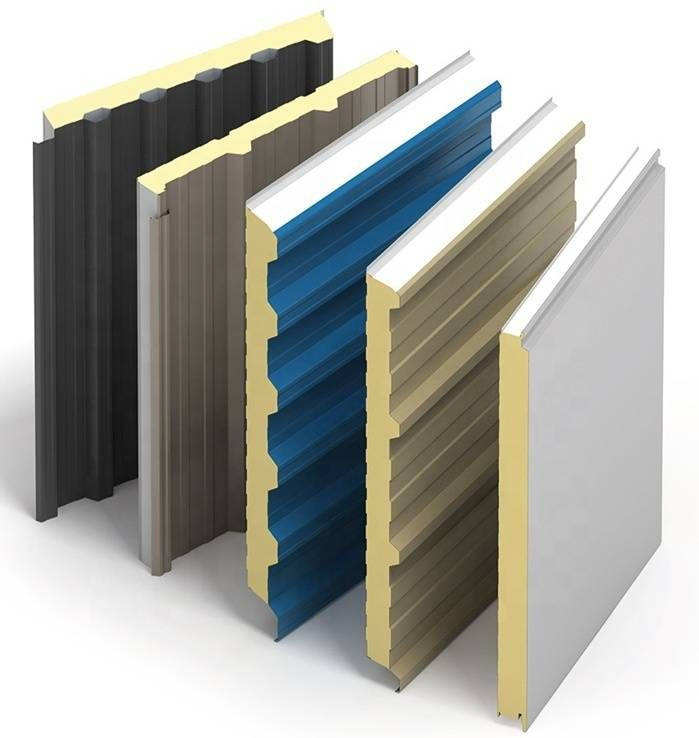 Low Price Light Weight Metal Building Material Construction EPS Sandwich Roof Panel