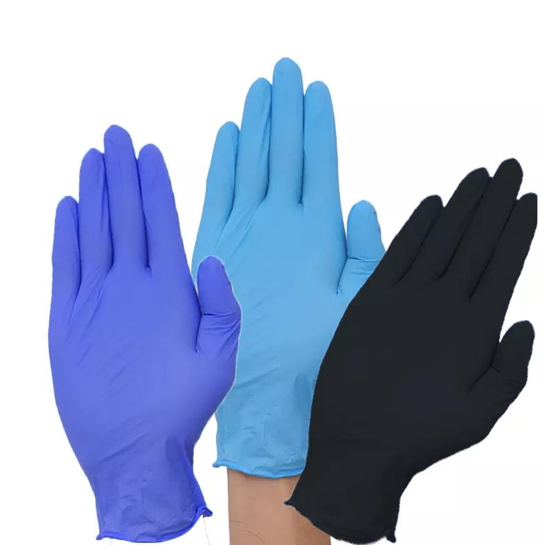 Made in China Latex Powder Free Glove Guantes Desechables De Nitrilo Xs Uso Medico Disposable Latex Nitrile Gloves Wholesale