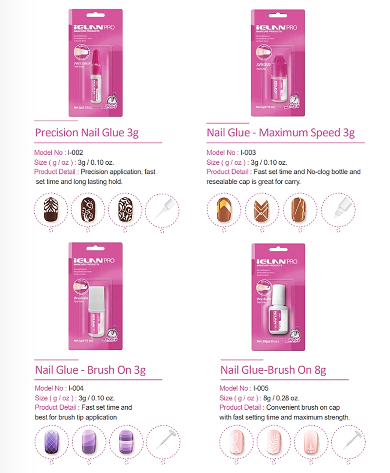 Heat-Resistant Cosmetic Reusable Reliable Nail Art Versatile Nail Tip Glue