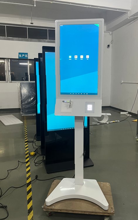 Kfc Restaurant 21 24 32 43inch Touch Screen Cashless POS Fast Food Self Service Order Payment Terminal Kiosk Floor Stand Machine