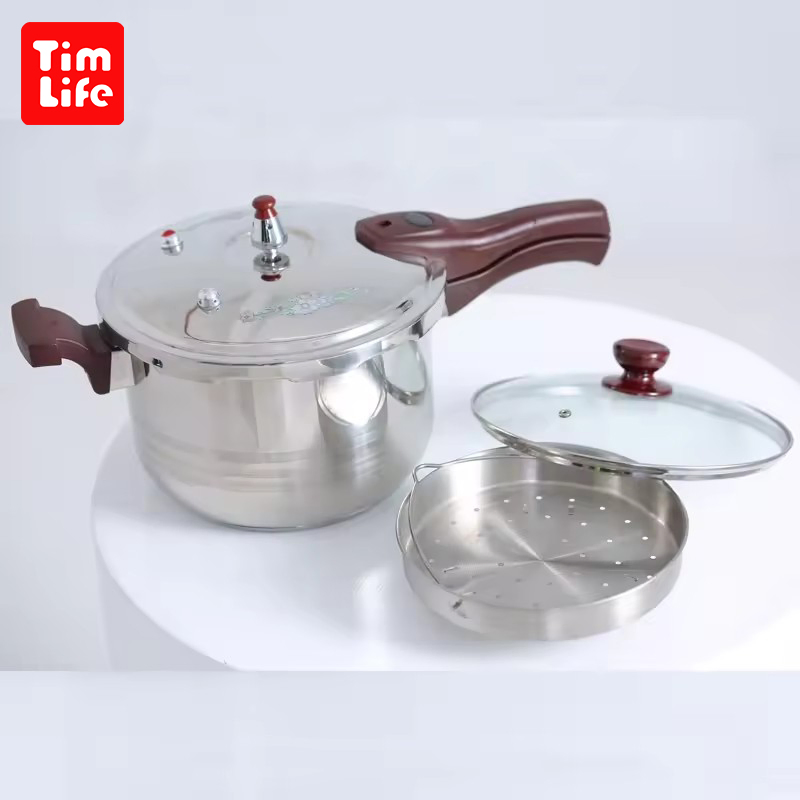 Алюминиевая рисоварка-скороварка Panela Pressao