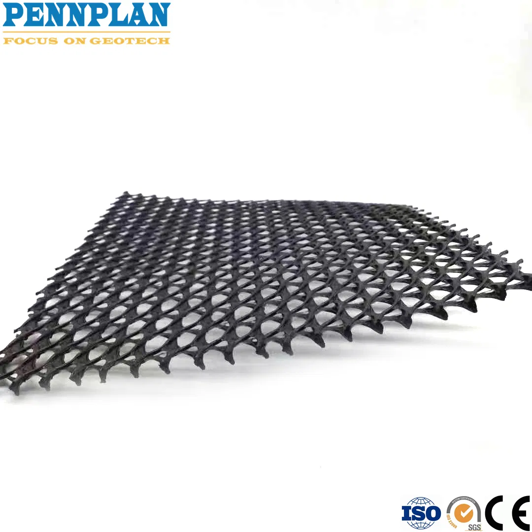 Filament Geotextile Drainage Layer 3D Geotextile Composites Drainage Net