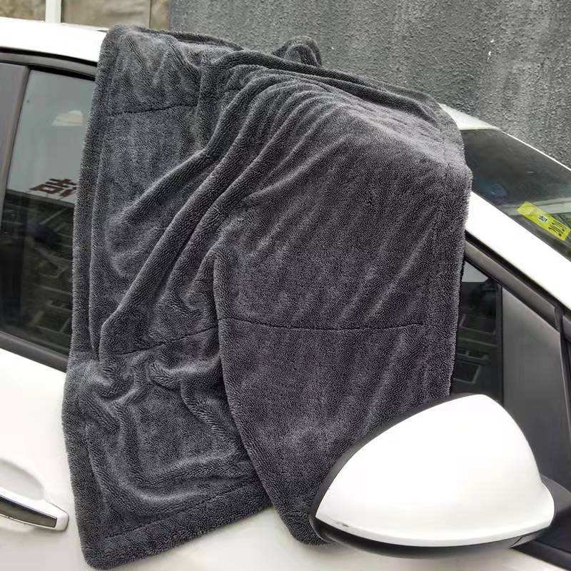 Microfiber 1200 GSM Wash Car Care Cloths Cleaning Twisted Loop Drying Towels