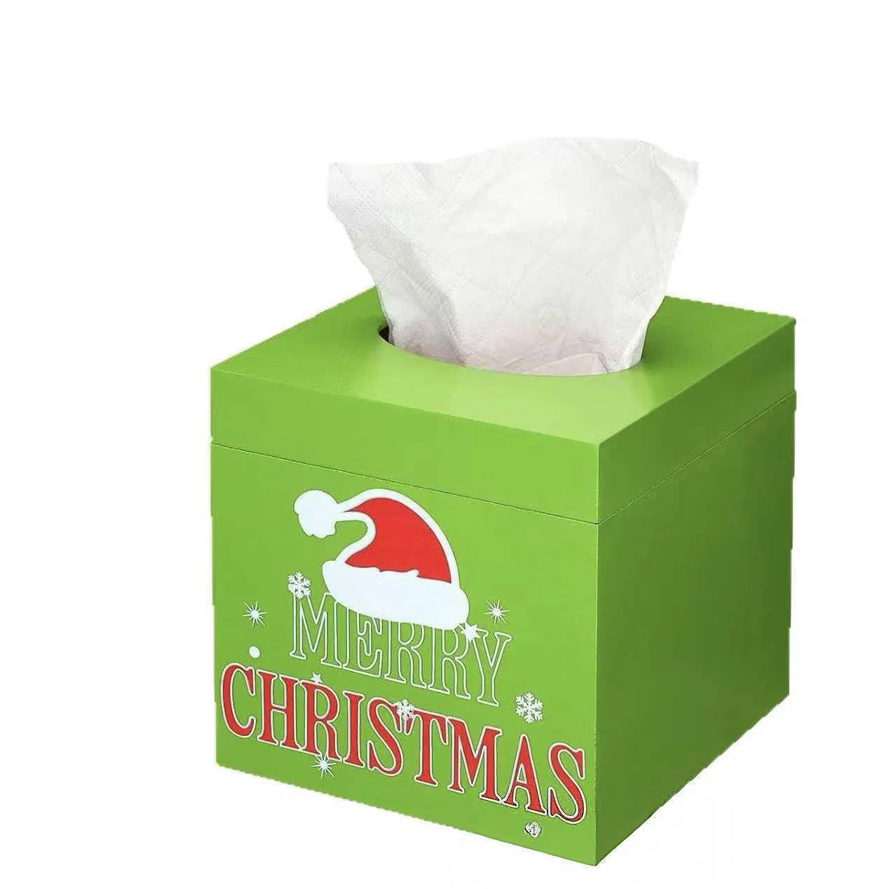 Christmas Cartoon Desktop Ornament Tissue Box