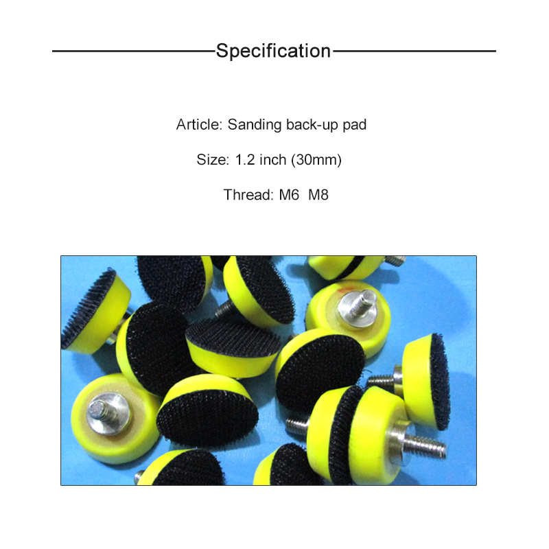 Полировальная подушка 30 мм для шлифовальных дисков