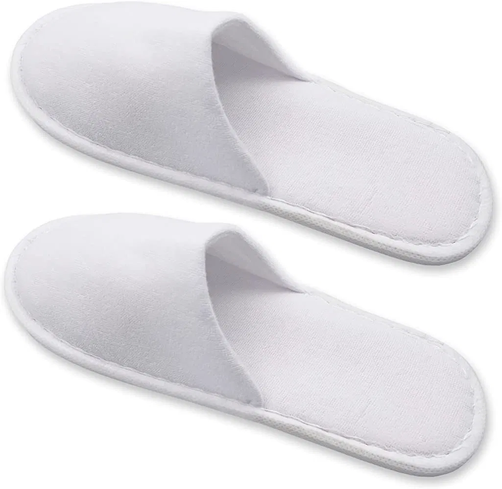 Hotel Slippers Custom Disposable Convenient Thick Bottom Plush Floor SPA Slippers Environmentally Odorless Slippers for Hotel