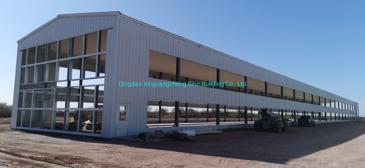 140000 Chicken House Building Galvanized Prefab Poultry Farm Steel Structure Storage/Metal/ Shed
