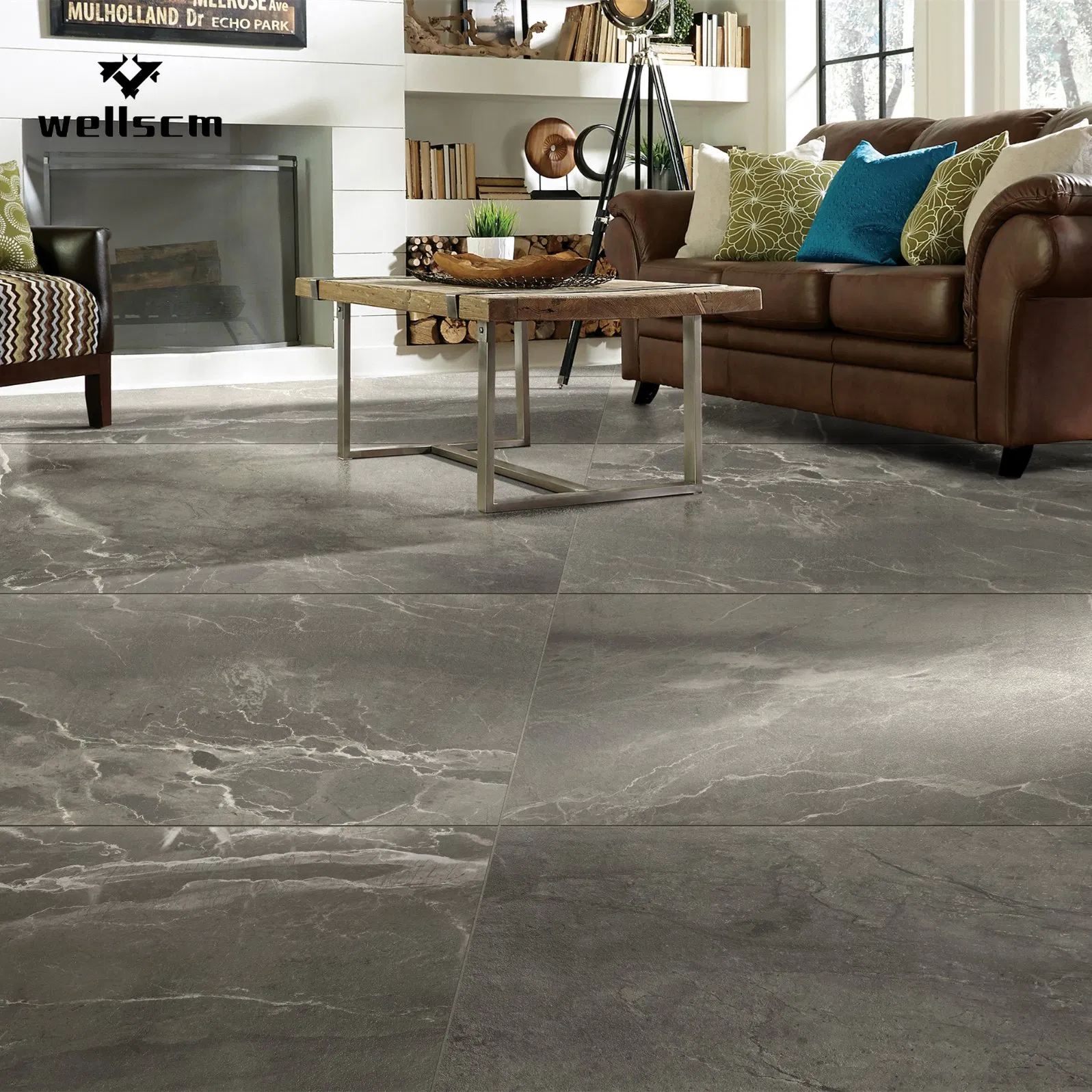 China Glossy White Glazed Marble Price Porcelain Polished Ceramic Floor Tiles 60X60 Impression Marble Ceramic Tiles