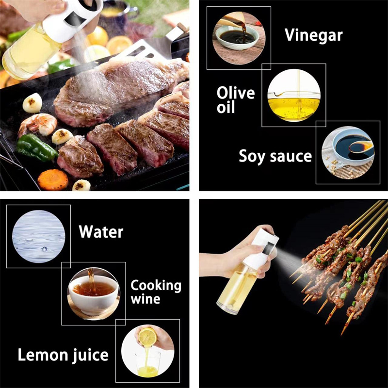 120ml Olive Oil Spray Bottle Portable Oil Spritzer Oil Sprayer Bottle for Kitchen