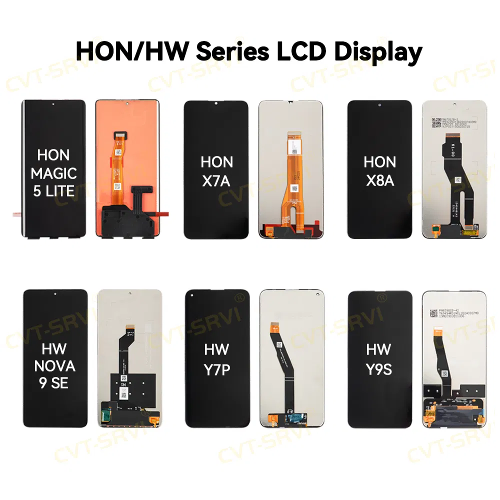 CVT Wholesale Cellphone Spares OLED Replacement Pantalla Para cellular LCD for iPhone Xs LCD Samsung A15 A22 A25 for Hon Magic 5 Lite X7a X8a Nova 9 Se Y7p Y9s