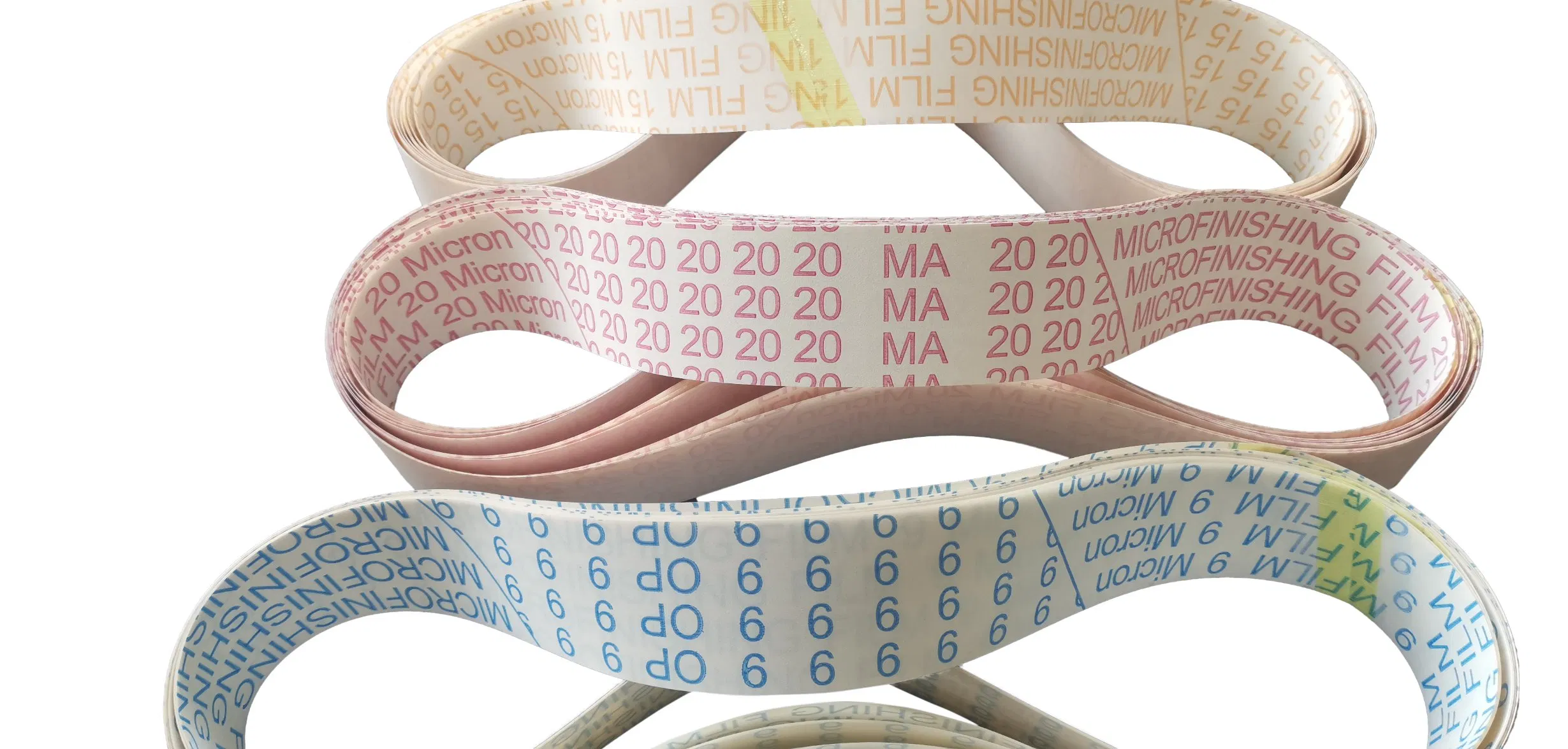 Aluminium Oxide Microfinishing Film Roll 20 Mic 5mil Plastic Core Aso