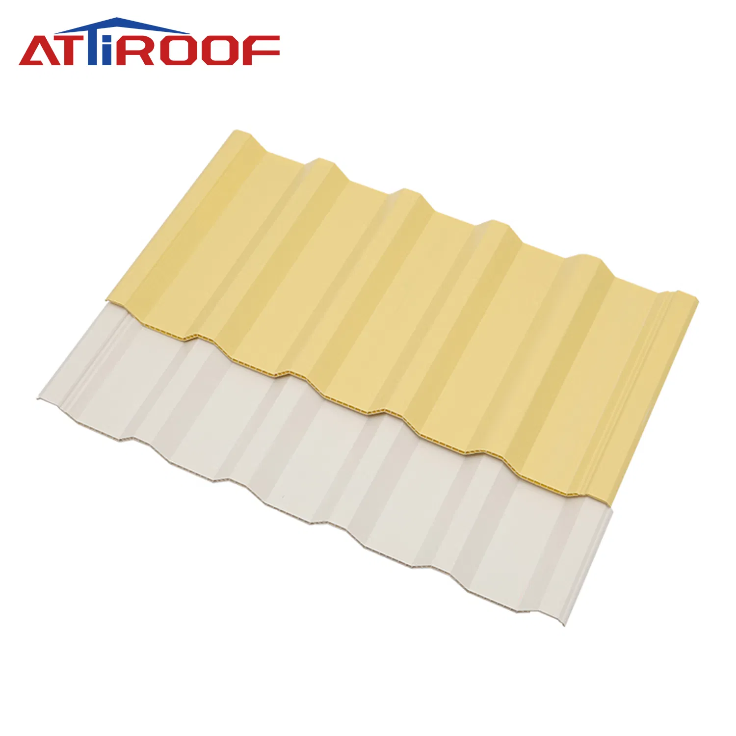 Anti-Corrosion High Wave 1075mm UPVC Roofing Sheet Customized PVC Roofing Sheet