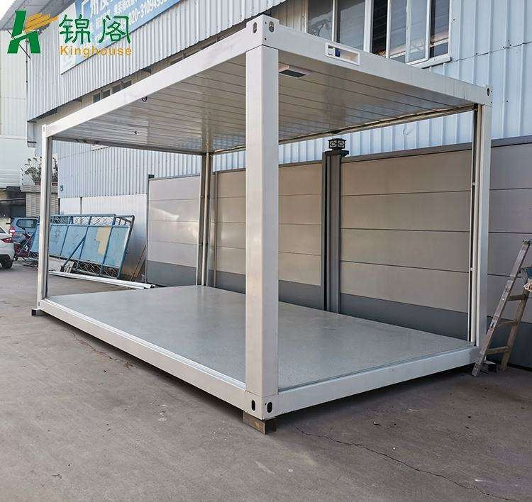Fashion Style Flat Pack Container House Corrosion-Resistant Workshops Flat Pack Container House