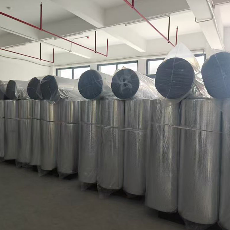 Aluminum Bubble Thermal Insulation Material Custom Size Double Sided Reflective Foil for House Roof Car