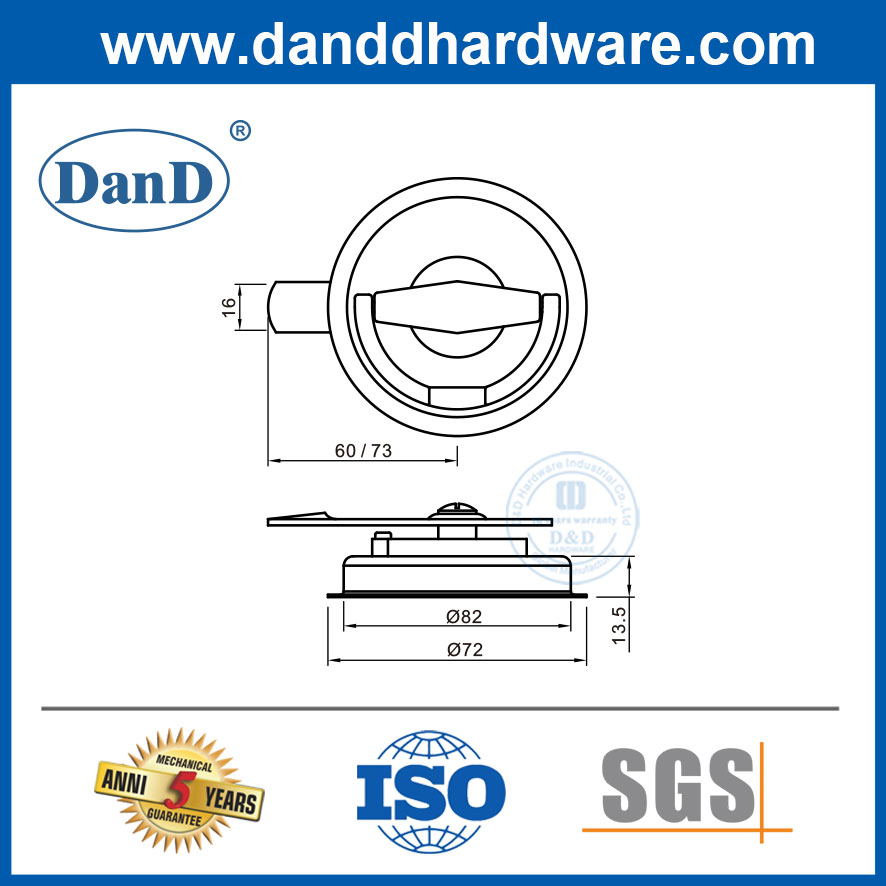 SSS Pss Architectural Building Door Hardware Hose Reel Cabinet Lock
