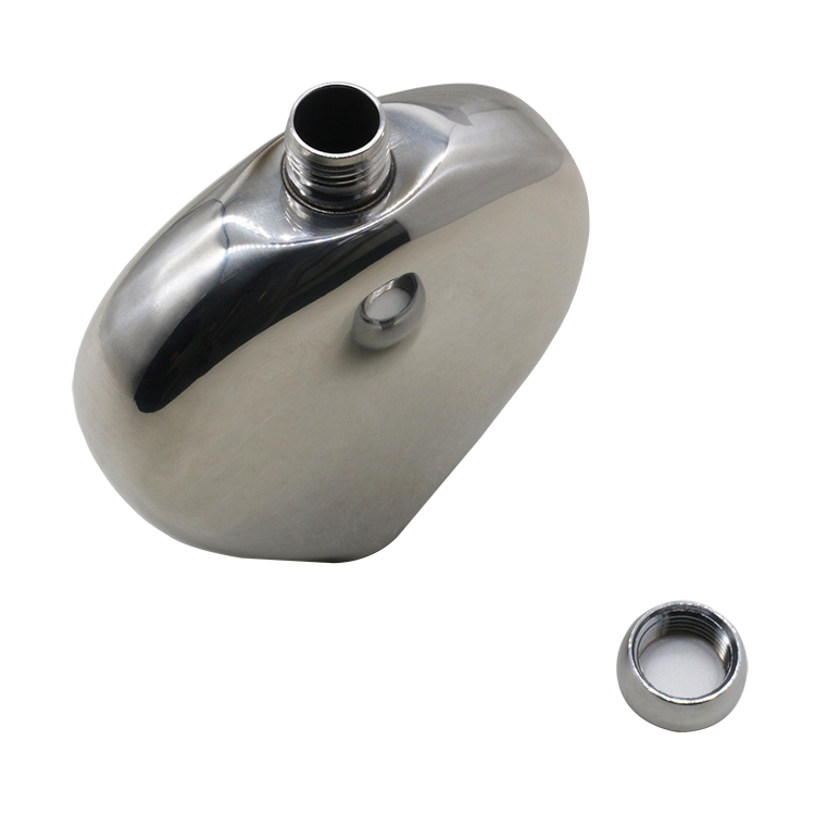 2023 New High Quality 5.5oz Round Head Hip Flask