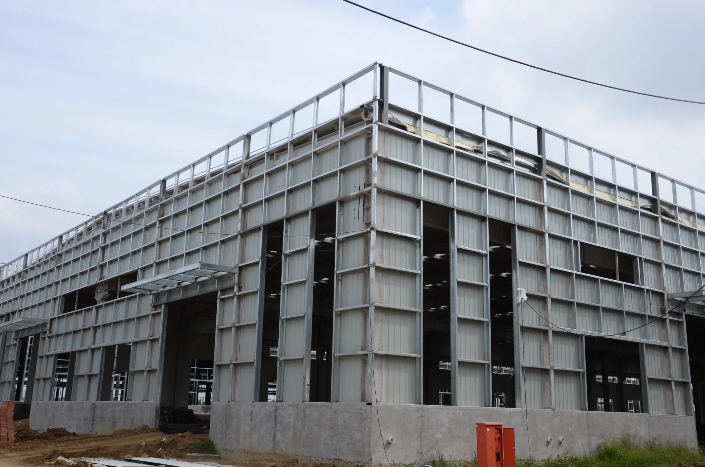 Prefabricated Light Structural Steel Structure Construction Building with Earthquake Resistance