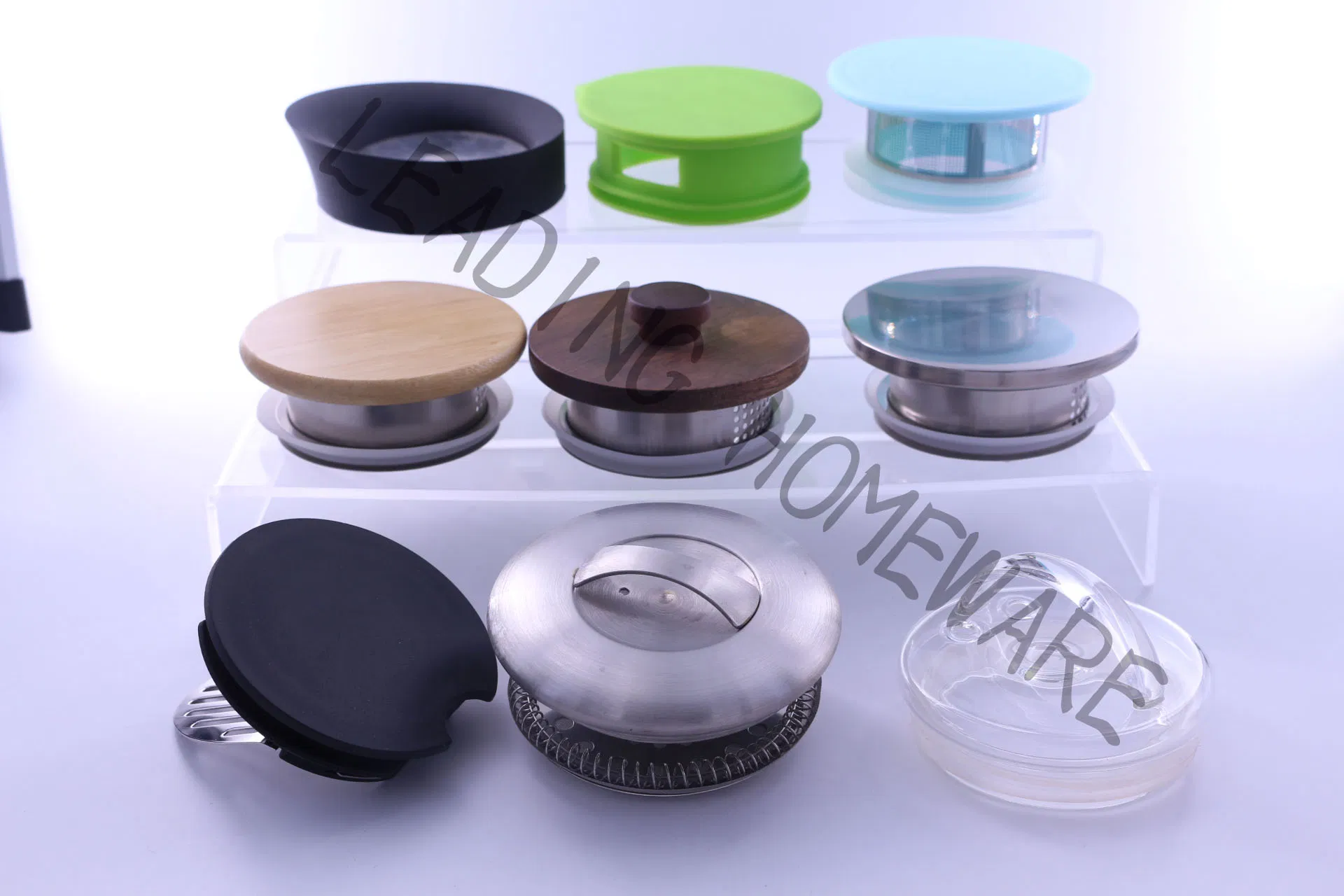 Borosilicate Glass Jug Different Shape and Lid