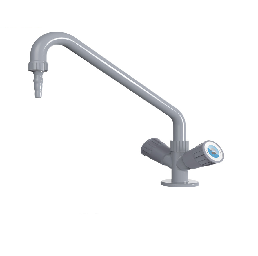 Laboratory Double Outlet Faucet