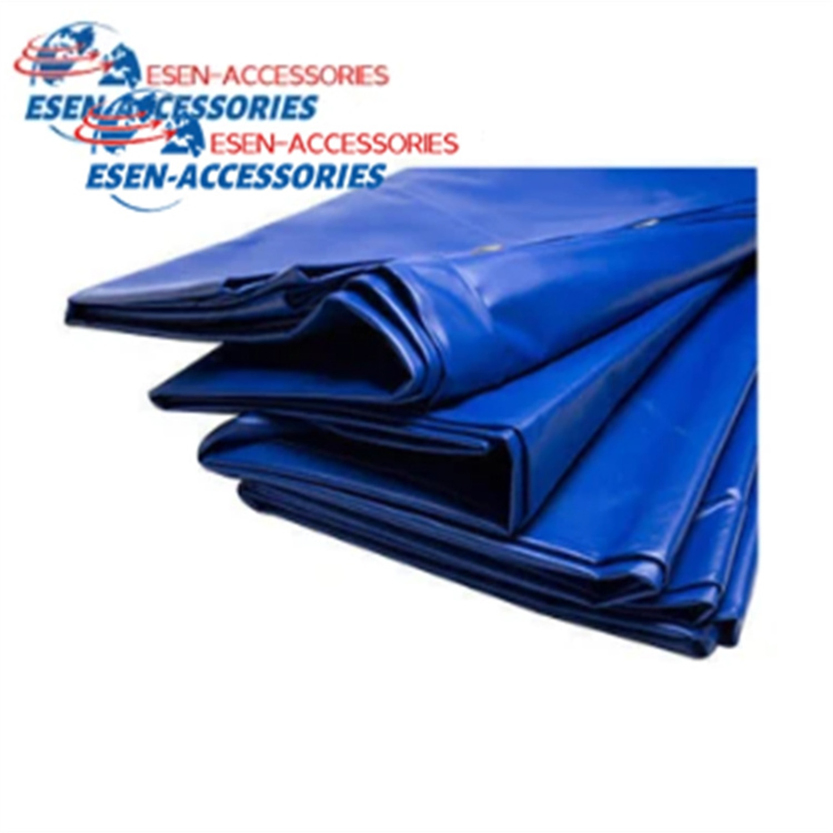 Durable ISO PVC Coated Tarpaulin Fabric for Open-Top Containers