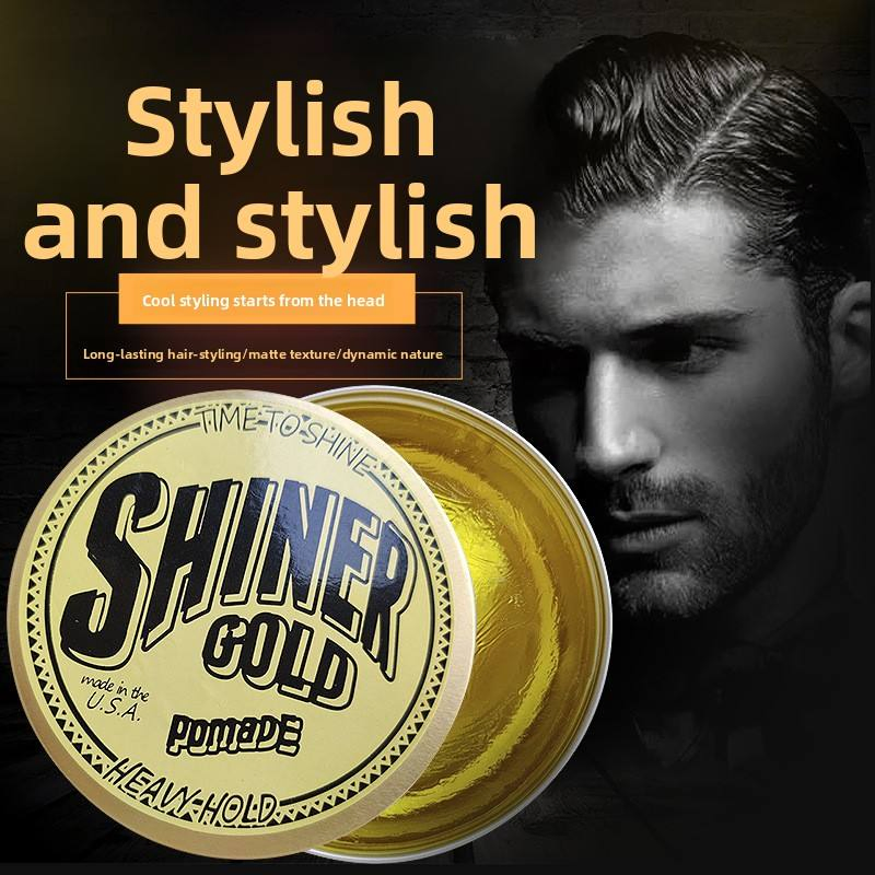 Private Label Matte Men's Hair Wax for Men Styling Texture Aqua Clay Pomade Gel Natural Barber Professional Custom