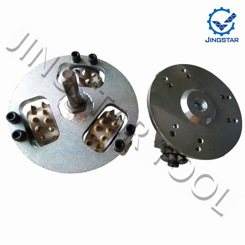 Toptexture Pneumatic Tungsten Carbide Single Layer Bush Hammer