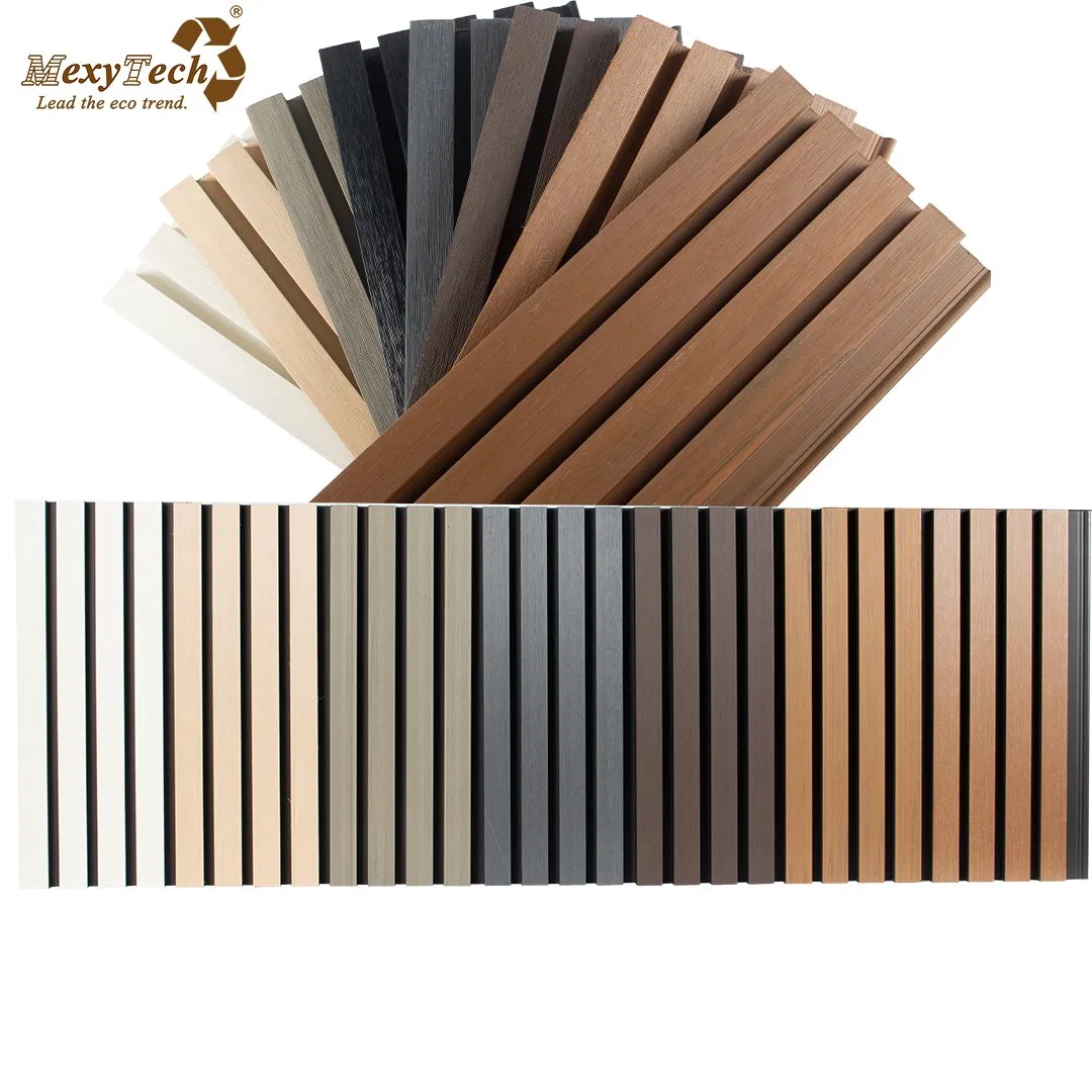 Hot Sale Waterproof WPC Wall Cladding Board Outdoor Building Exterior Decoration Wood Plastic Composite Wall Panel
