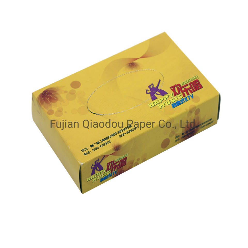 Customized Factory Embossed Virgin Wood Pulp Facial Tissue
