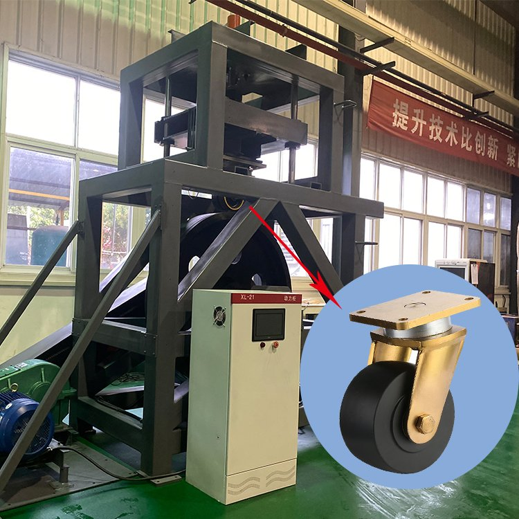 6-10inch Super Heavy Duty Caster 150mm Swivel Without Braked Mc Nylon Castor for High Load Machine 1.5 Ton Wheel Caster