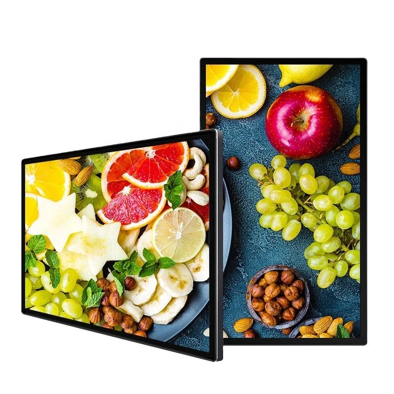 Уличный рекламный дисплей 55 дюймов с цифровым плеером