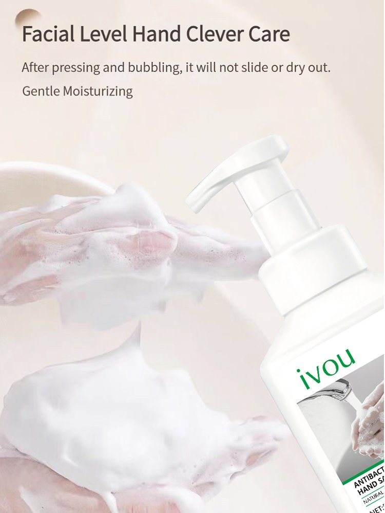 Eco Friendly Effervescent Conditioning Liquid Hand Soap for Daily Cleaning Use