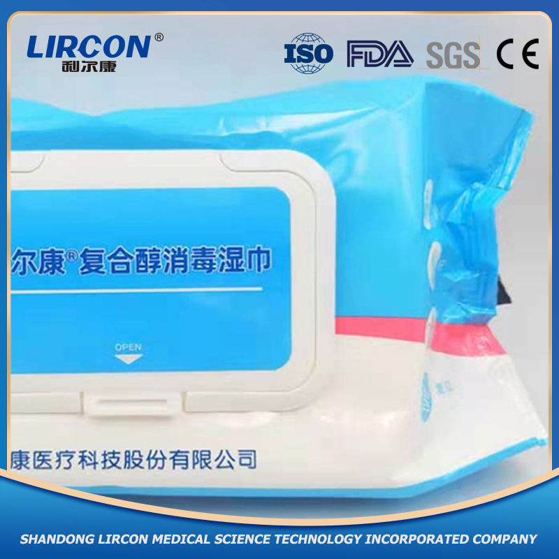 China Factory Care Cleaning Antibacterial Disinfection Wet Wipe