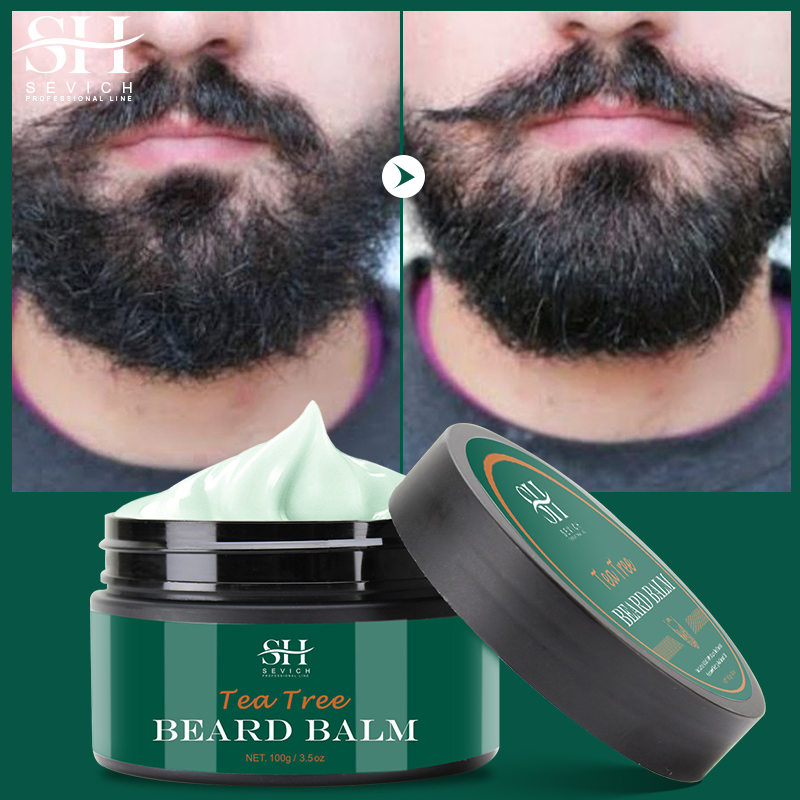 Organic Moisturizing Beard Oil Balm for Men Private Label Men Beard Balm