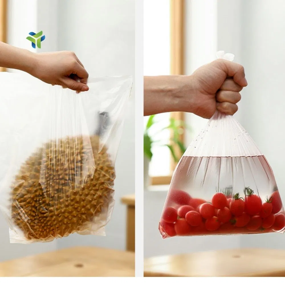 Premium Clear Food Storage Bags for Fruits and Fish Preservation