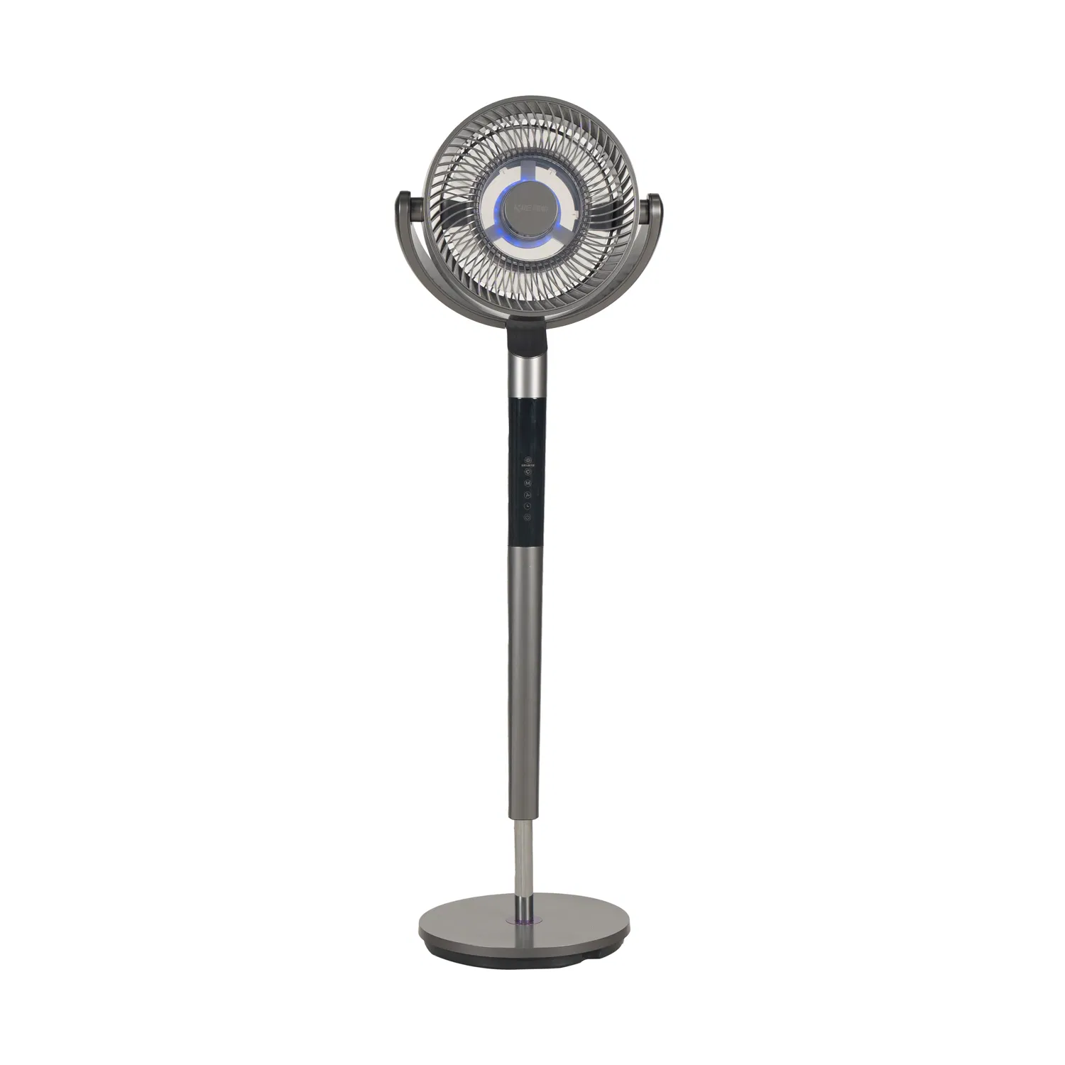 Versatile Solar-Powered Home Fan with Height Adjustment Feature