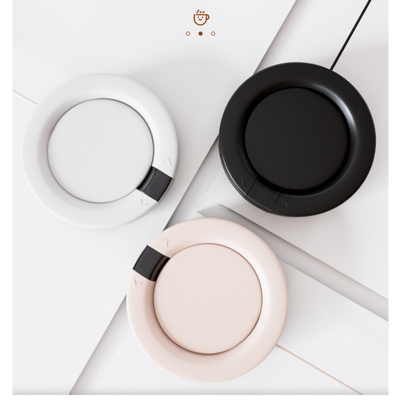 Smart USB Heated Coaster with Thermostat for Perfect Temperature Control