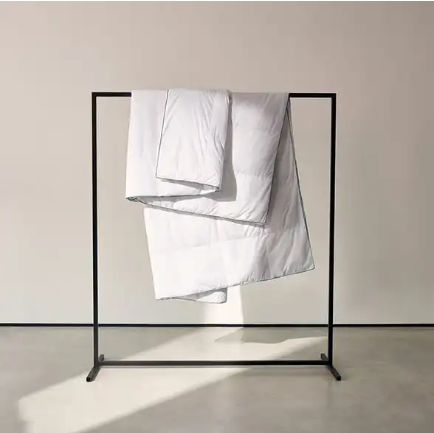 Organic Cotton White Goose Down Comforter for Autumn Winter