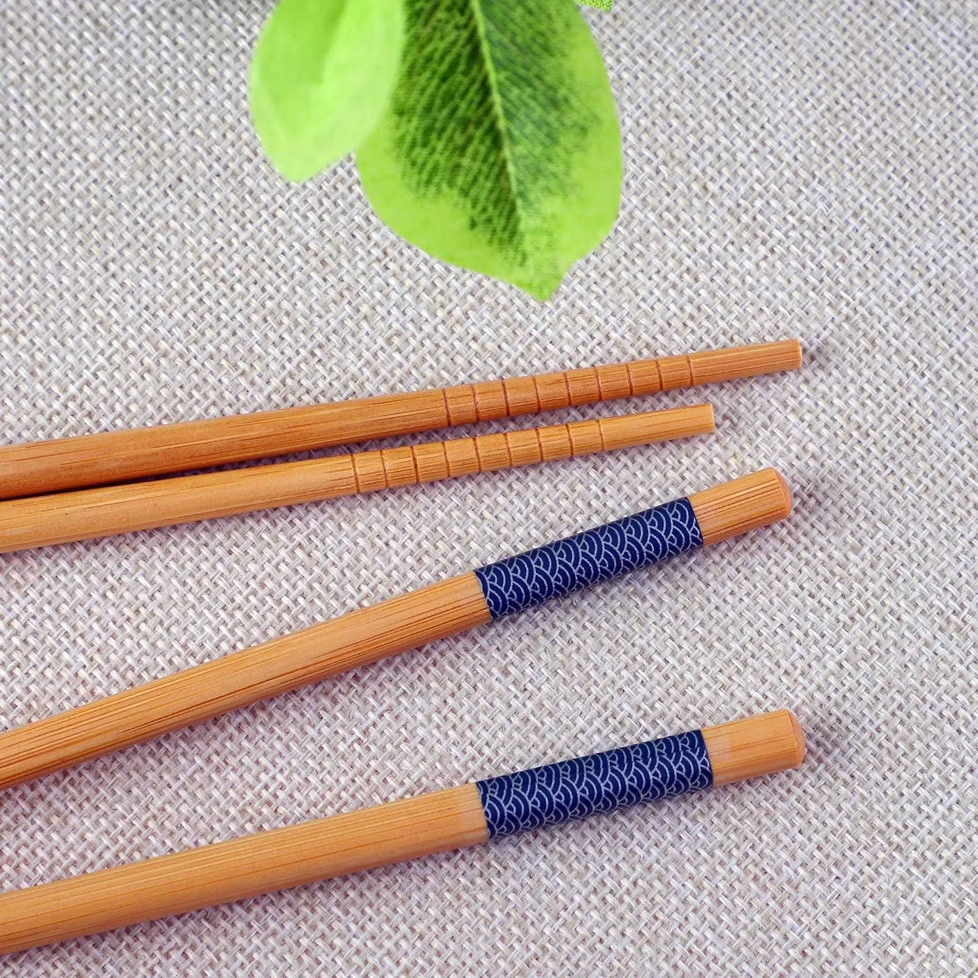 Bamboo Gift Box with 5 Pairs of Bamboo Chopsticks