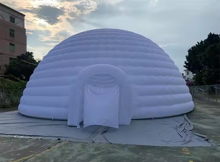 Boyi Inflatable Advertising Dome Tent White Inflatable Spider Dome Tent