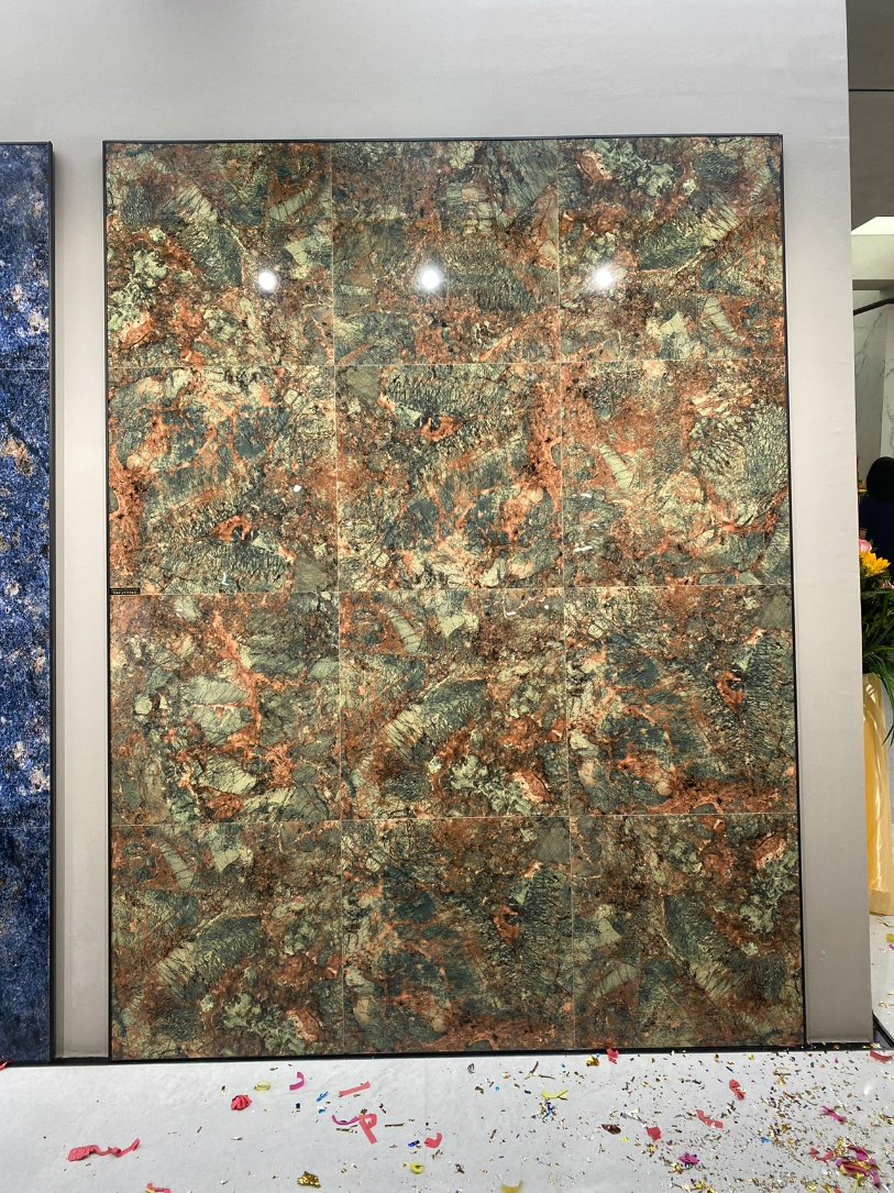 Modern Style Glazed Polished Luxury Ceramic Tile Look Like Marble Interior Bathroom Wall Flooring Tile