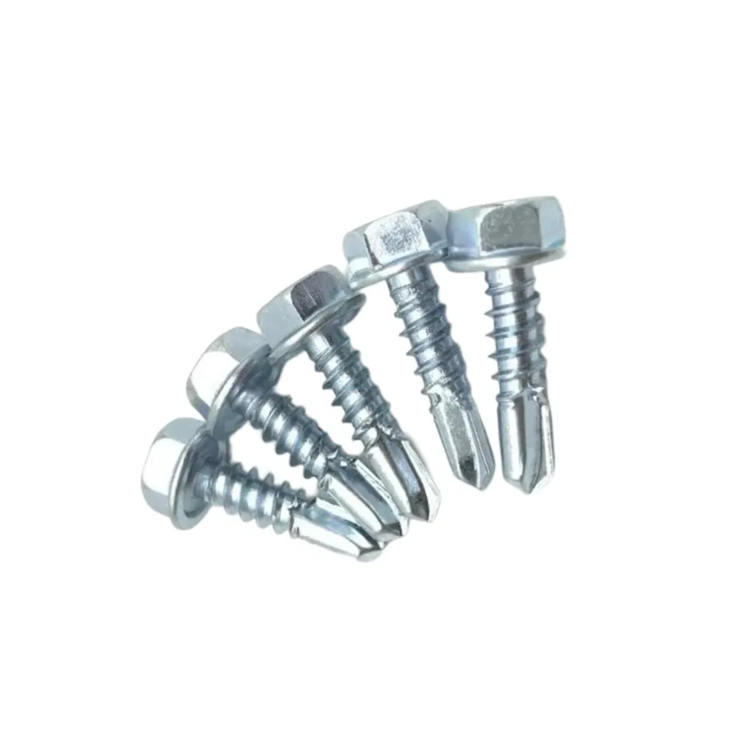 ISO 15480 Hexagonal Head Strap (Hua si) Drilling Tail Self Tapping Screw