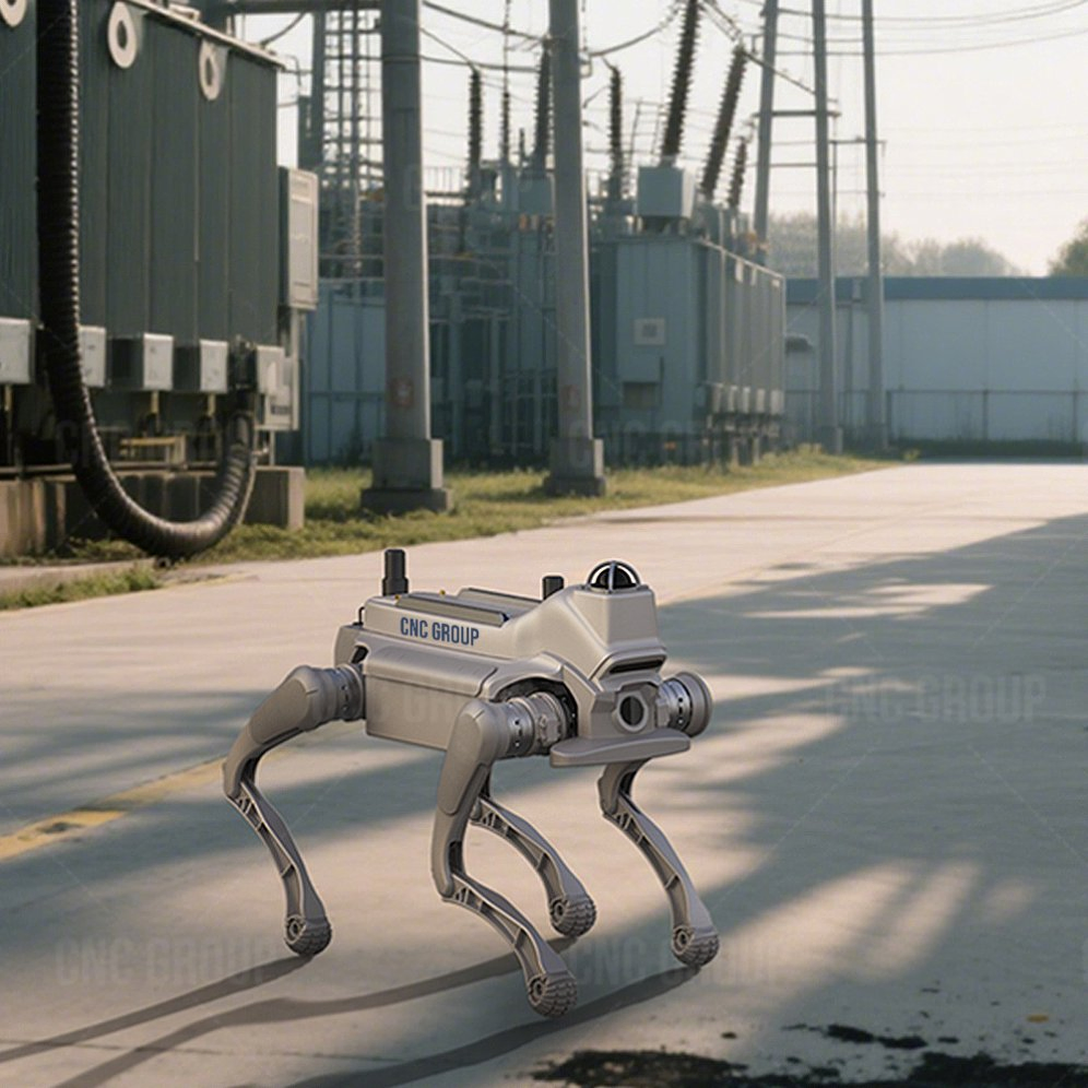 Stock Appearance 4-Legged Design Artificial Intelligence Walking Humanoid Quadruped Robot Dog